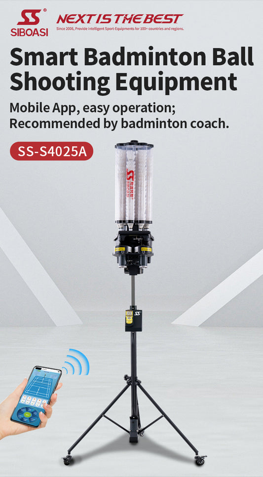 SIBOASI S4025A Badminton Machine