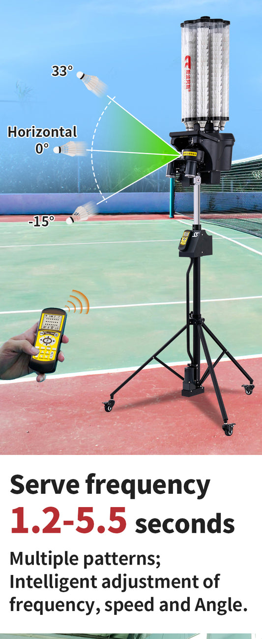 SIBOASI S4025A Badminton Machine